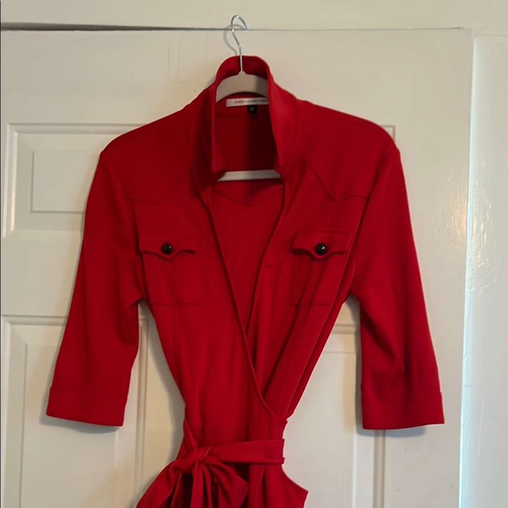 PERFECT for western. DVF. Wrap it on. Toss in turquoise, boots. POCKETS!